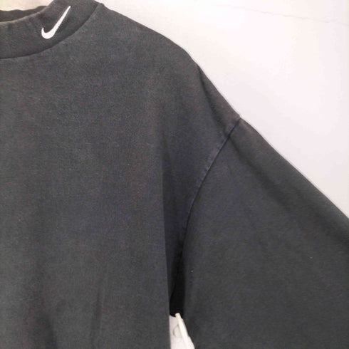 ナイキ NIKE 90s 銀タグ USA製 襟スオッシュL/Sカットソー メンズ XL