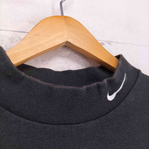 ナイキ NIKE 90s 銀タグ USA製 襟スオッシュL/Sカットソー メンズ XL