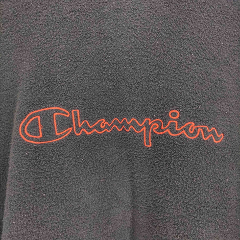 チャンピオン Champion 90s フロント刺繍フリースプルオーバーパーカー メンズ XXL