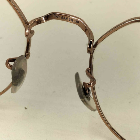 レイバン Ray-Ban JACK メタルフレームメガネ メンズ 51口20 140