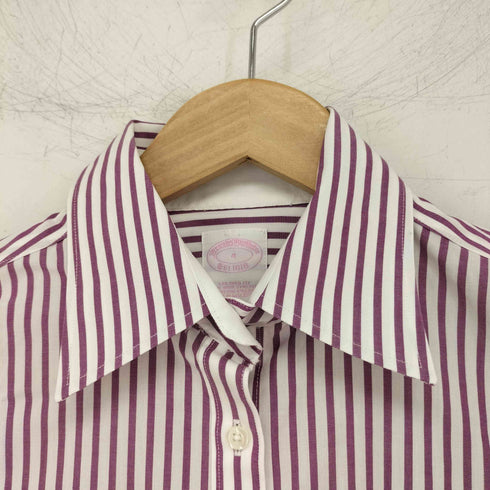 ブルックスブラザーズ 346 BROOKS BROTHERS ストライプドレスシャツ レディース US:4