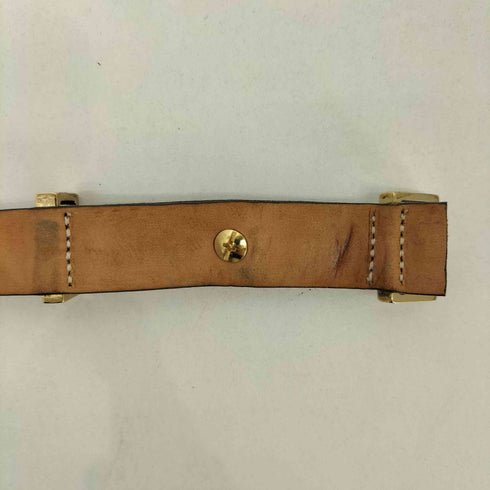 メゾンボアネ maison boinet フランス製 カウレザーベルト レディース 32/80