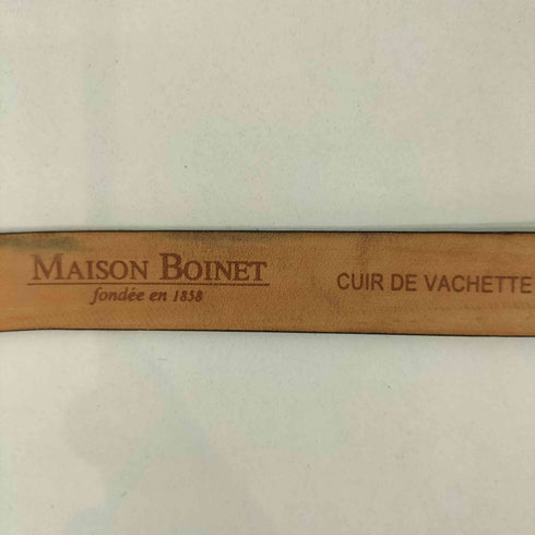 メゾンボアネ maison boinet フランス製 カウレザーベルト レディース 32/80