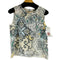 ザラ ZARA 花プリント ノースリーブ ブラウス レディース import:L