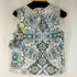ザラ ZARA 花プリント ノースリーブ ブラウス レディース import:L