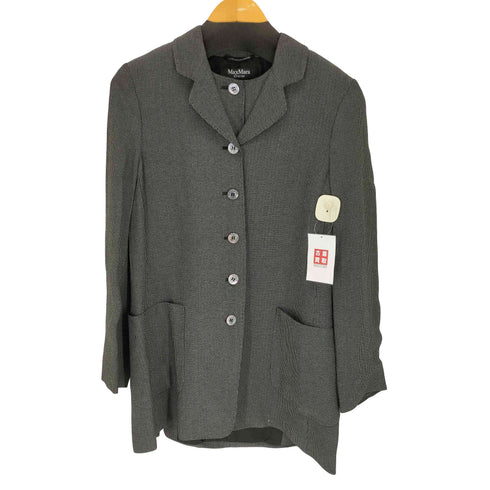 マックスマーラ MAX MARA MAX MARA Cruise スト付き テーラードジャケット レディース