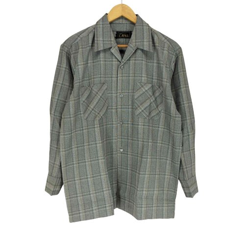 SASA mens wear オープンカラーシャツ メンズ