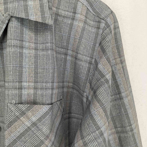 SASA mens wear オープンカラーシャツ メンズ