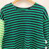 メゾンスペシャル MAISON SPECIAL Power Shoulder T-Shirt パワーショルダーボーダートップス レディース M
