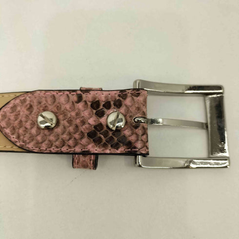 ワコマリア WACKO MARIA PYTHON LEATHER BELT パイソン レザー ベルト メンズ 34