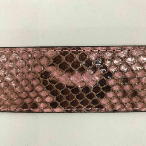 ワコマリア WACKO MARIA PYTHON LEATHER BELT パイソン レザー ベルト メンズ 34