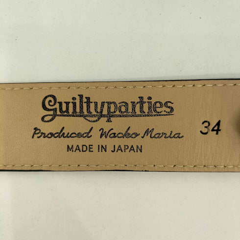 ワコマリア WACKO MARIA PYTHON LEATHER BELT パイソン レザー ベルト メンズ 34