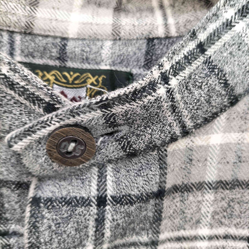 OS GRACHTEN チェック L/S チロリアンシャツ メンズ import:XL