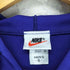 ナイキ NIKE 90s 銀タグ スオッシュ刺繍ハーフジップパーカー メンズ XL