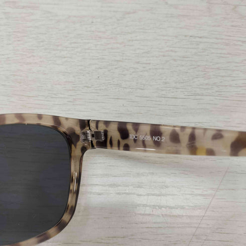 LUNETTES I.D.C MADE IN FRANCE ウェリントンサングラス メンズ