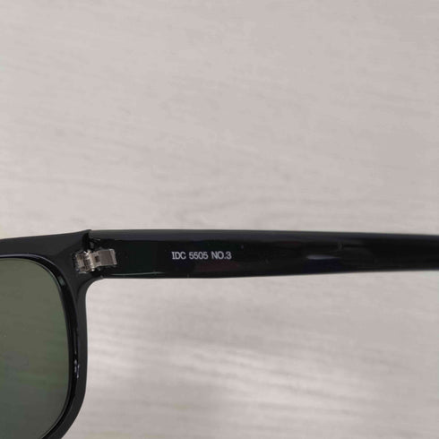 LUNETTES I.D.C MADE IN FRANCE ウェリントンサングラス メンズ