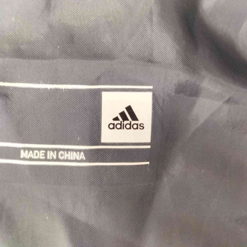 アディダス adidas ロゴ プリント 中綿 ジャケット メンズ import:L