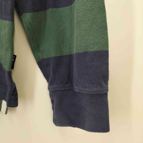アイゾッド IZOD RUGBY ボーダー L/S ラガー シャツ メンズ import:L