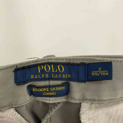 ポロラルフローレン POLO RALPH LAUREN ジップフライ チノ パンツ レディース JPN:2