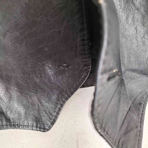 PIONEER WEAR genuine leather USA製 リアルレザーベスト メンズ 40