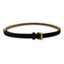 B-LOW THE BELT USA製 ハラコ レザーベルト レディース M