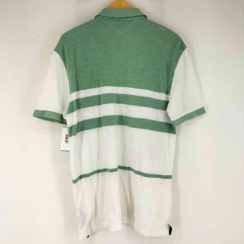 トミーヒルフィガー TOMMY HILFIGER ボーダー S/S ポロシャツ メンズ import:XL