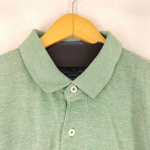 トミーヒルフィガー TOMMY HILFIGER ボーダー S/S ポロシャツ メンズ import:XL