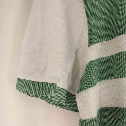 トミーヒルフィガー TOMMY HILFIGER ボーダー S/S ポロシャツ メンズ import:XL