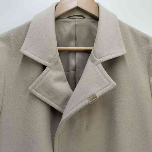 カルバンクライン CALVIN KLEIN ウール ステンカラー ハーフ コート メンズ import:M