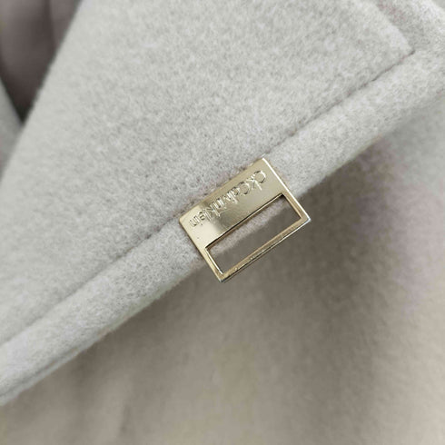 カルバンクライン CALVIN KLEIN ウール ステンカラー ハーフ コート メンズ import:M