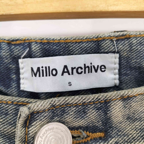 Millo Archive ダブルニー ペインター デニム パンツ メンズ S