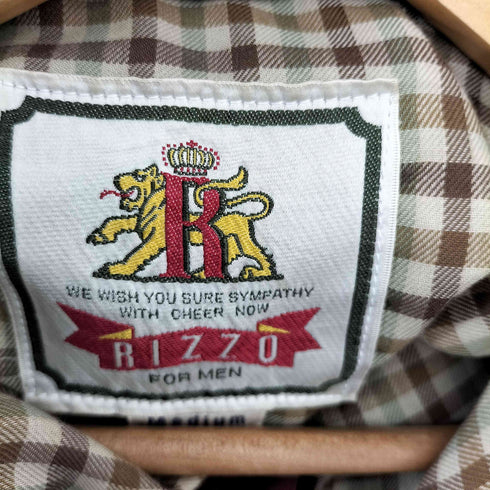 RIZZO 裏地チェック スイングトップ メンズ JPN:M