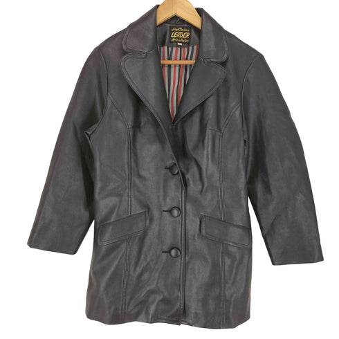 genuine leather 本革 レザーコート レディース JPN:M