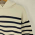 ザラ ZARA ボーダー柄 ニット フーディ パーカー レディース JPN:S