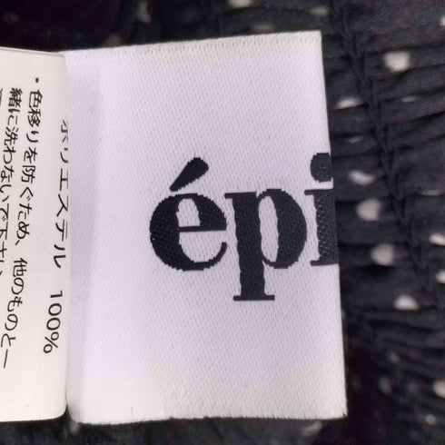 エピヌ epine ドット プリーツ ジャンプスーツ レディース