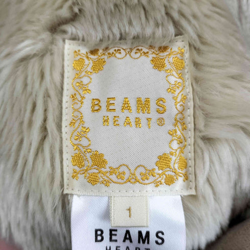 ビームスハート BEAMS HEART フェイクファー ムートン コート レディース 1