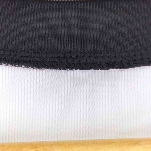 サイドシャーリング バイカラー Tシャツ レディース
