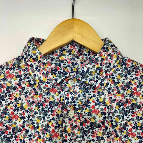 キャロウェイ Callaway ロゴ刺繍 花柄 S/S ポロシャツ メンズ JPN:M