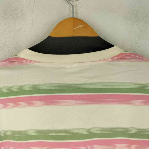 フォトプリント ボーダー S/S Tシャツ レディース JPN:M