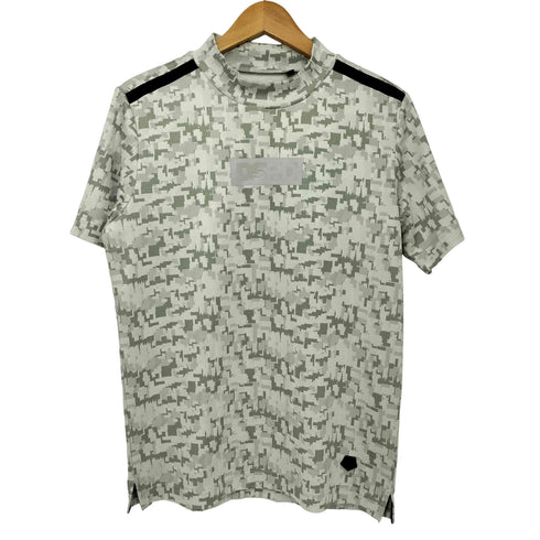 キャロウェイ Callaway フロントプリント デジカモ モックネック Tシャツ メンズ JPN:M
