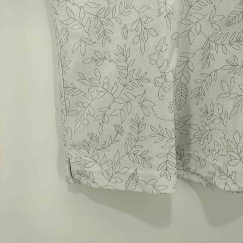キャロウェイ Callaway ロゴ刺繍 ボタニカルプリント S/S ポロシャツ メンズ JPN:M
