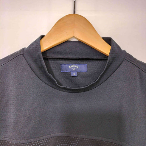 キャロウェイ Callaway フロントプリント モックネック Tシャツ メンズ JPN:M