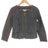 prideglide pig skin フリルデザインノーカラージャケット レディース JPN:36