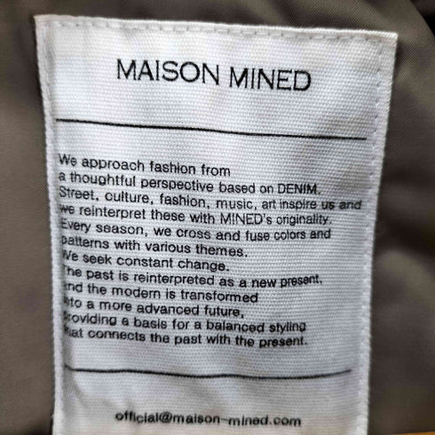 MAISON MINED MA-1 ブルゾン メンズ