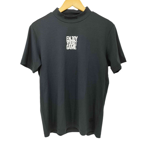 キャロウェイ Callaway フロントロゴ刺繍 モックネック Tシャツ メンズ JPN:M