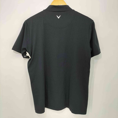 キャロウェイ Callaway フロントロゴ刺繍 モックネック Tシャツ メンズ JPN:M
