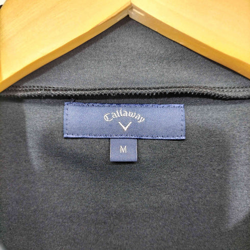 キャロウェイ Callaway フロントロゴ刺繍 モックネック Tシャツ メンズ JPN:M