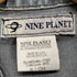 NINE PLANET USA製 ショート丈 デニムジャケット Y2K レディース JPN:S