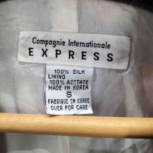 EXPRESS 総柄シルクジャケット レディース import:S