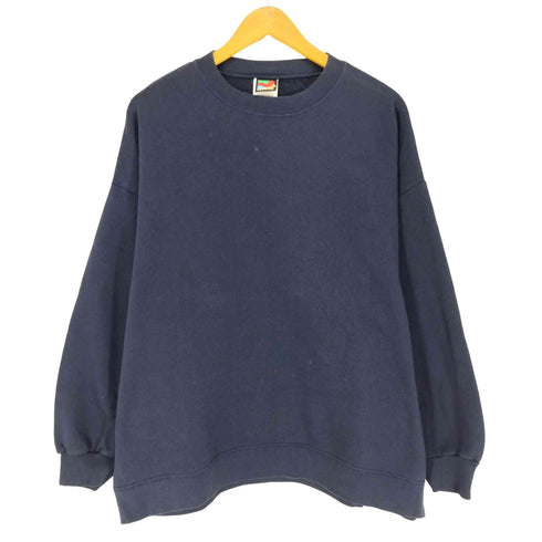 キャラクタータグ クルーネックスウェット メンズ L/XL